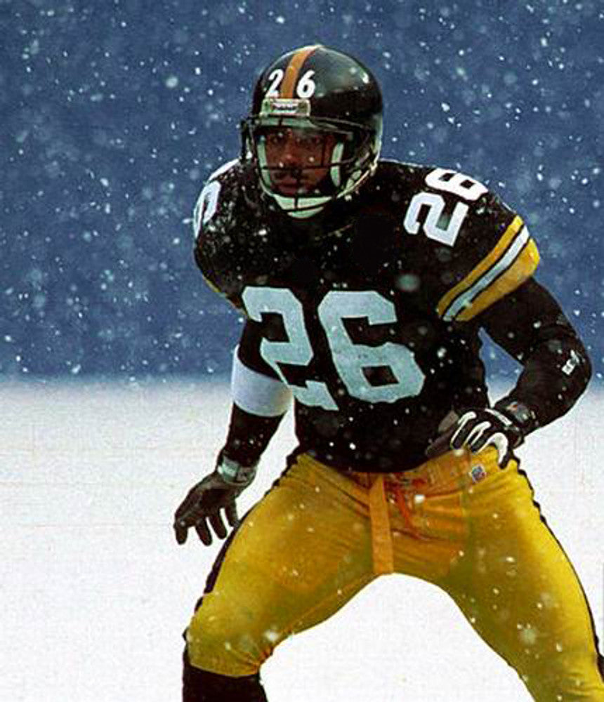 Pittsburgh Steelers Rod Woodson 1989 Home Throwback Football Jersey product image