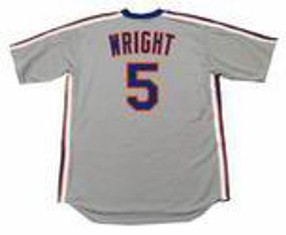 David Wright New York Mets 1987 Baseball jersey retro stitched fan gear RTJ01203