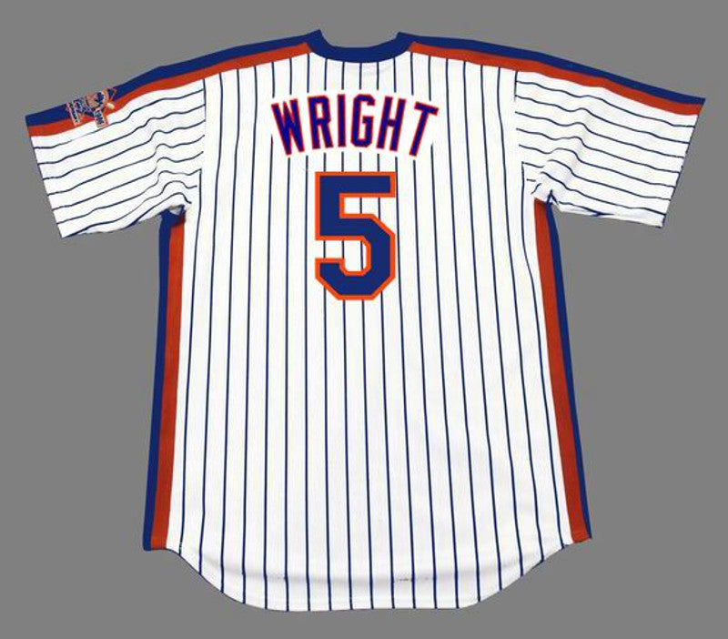 David Wright New York Mets 1986 Baseball jersey retro stitched fan gear RTJ01204