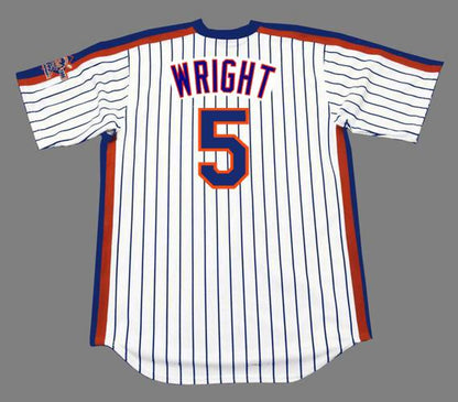 David Wright New York Mets 1986 Baseball jersey retro stitched fan gear RTJ01204