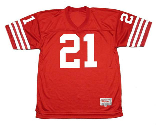 San Francisco 49ers Eric Wright 1988 Home Throwback Football Jersey product image