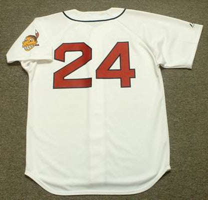 Early Wynn Cleveland Indians 1950s Baseball jersey retro stitched fan gear RTJ01049