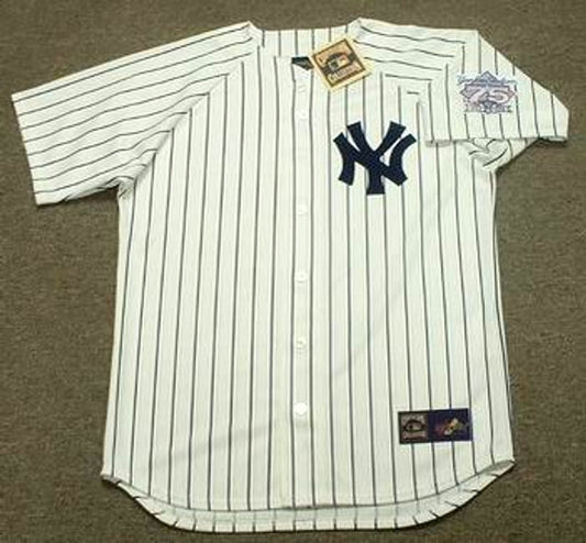 SB NYY 1998 Cooperstown Home Stitched Jersey, Vintage Baseball Jersey, Retro Sewn Jersey