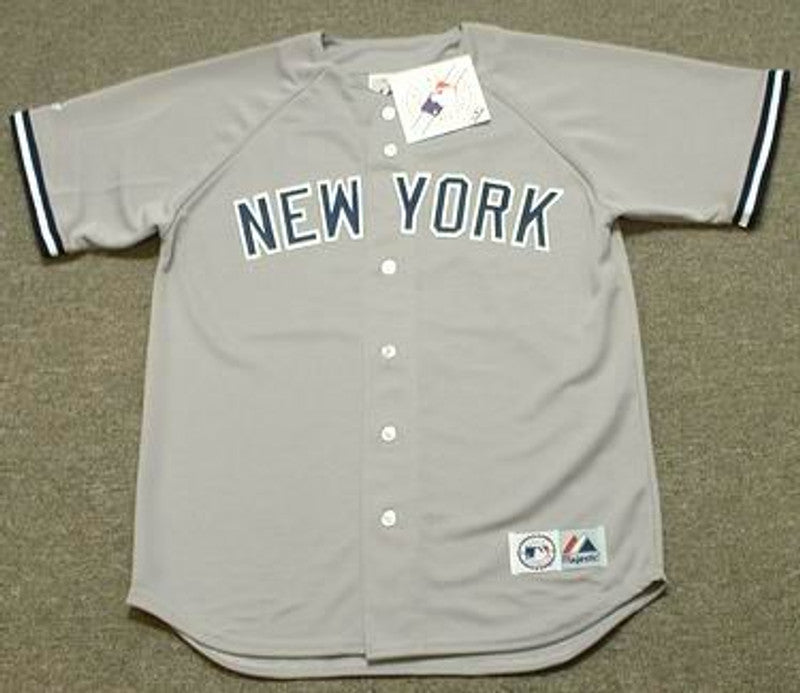 AR NYY 2005 Away Throwback Baseball Stitched Jersey, Vintage Baseball Jersey, Retro Sewn Jersey