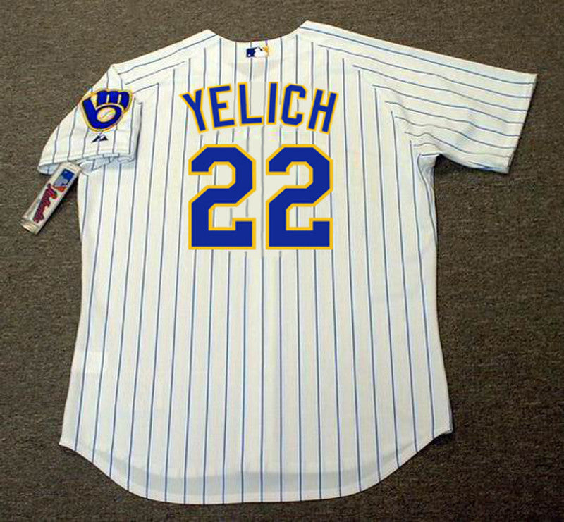 CY MB Milwaukee Home Baseball Stitched Jersey, Vintage Baseball Jersey, Retro Sewn Jersey
