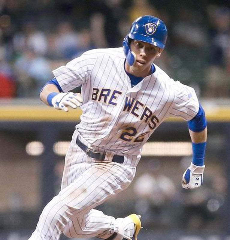 Christian Yelich Milwaukee Brewers Baseball jersey retro stitched fan gear RTJ01416
