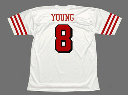 San Francisco 49ers Steve Young 1994 Away Throwback Football Jersey product image