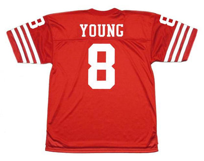 San Francisco 49ers Steve Young 1988 Home Throwback Football Jersey product image