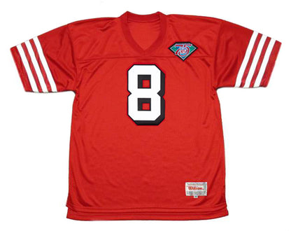 San Francisco 49ers Steve Young 1994 Home Throwback Football Jersey product image