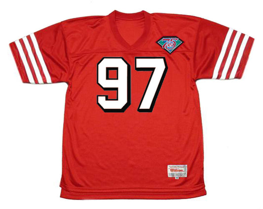 San Francisco 49ers Bryant Young 1994 Home Throwback Football Jersey product image