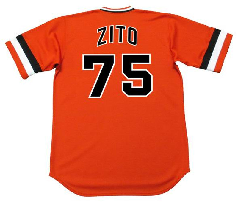 Barry Zito San Francisco Giants 1970s Baseball jersey retro stitched fan gear RTJ01821