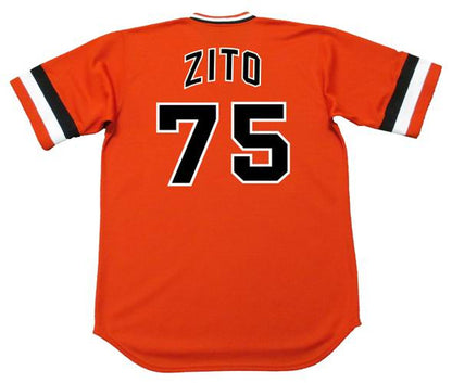 Barry Zito San Francisco Giants 1970s Baseball jersey retro stitched fan gear RTJ01821