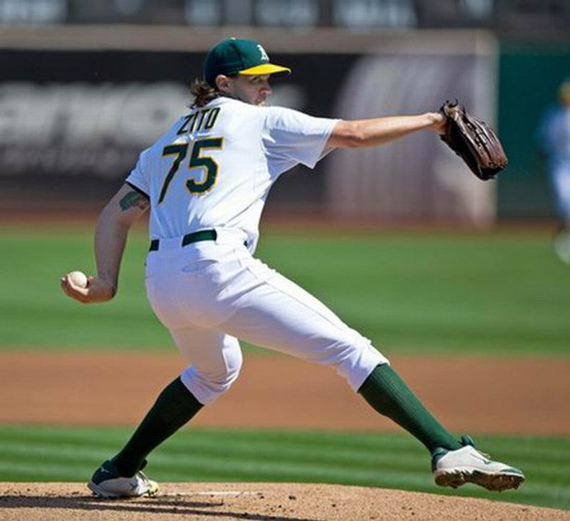 Barry Zito Oakland Athletics 2002 Baseball jersey retro stitched fan gear RTJ01822
