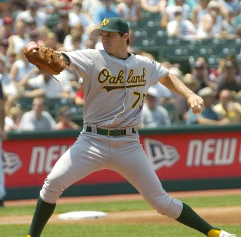 Barry Zito Oakland Athletics 2002 Baseball jersey retro stitched fan gear RTJ01823